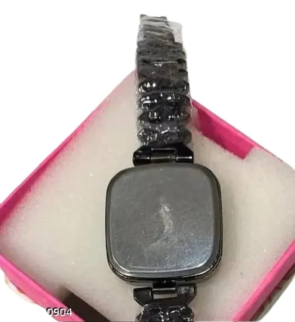 ZYVRA_Black_Stainless_Steel_Digital_Watch_For_Unisex