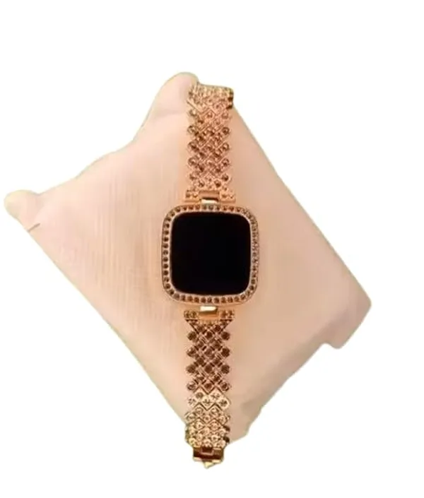 ZYVRA_Gold_Faux_Leather_Digital_Watch_For_Unisex