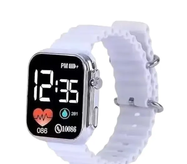 ZYVRA_Multicolor_Faux_Leather_Digital_Watch_For_Unisex
