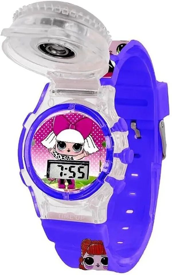 ZYVRA_Red,_Purple_Faux_Leather_Analog_Watch_For_Unisex