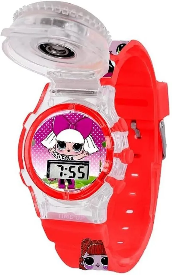ZYVRA_Red_Faux_Leather_Analog_Watch_For_Unisex