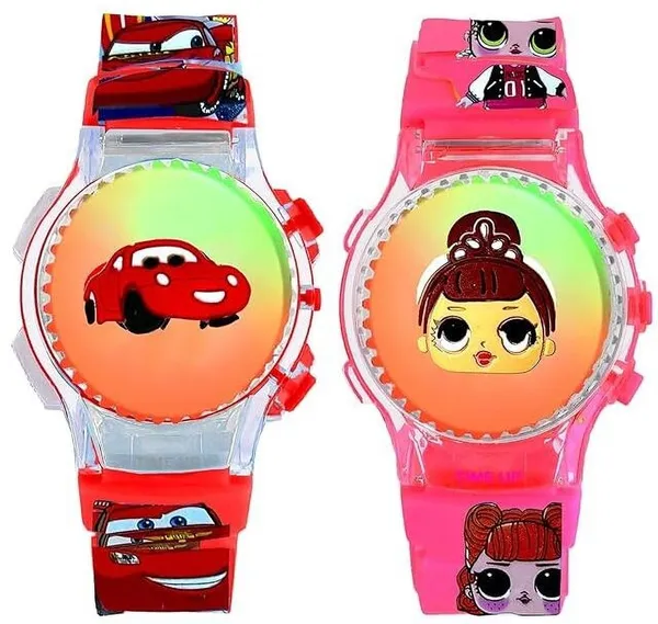 ZYVRA_Pink,_Red_Faux_Leather_Analog_Watch_For_Unisex