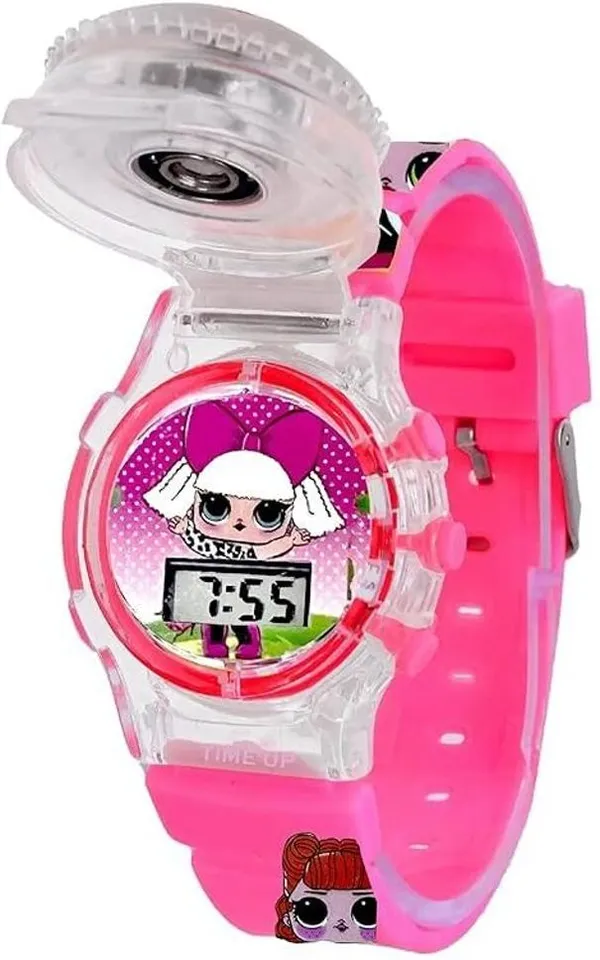 ZYVRA_Pink,_Red_Faux_Leather_Analog_Watch_For_Unisex