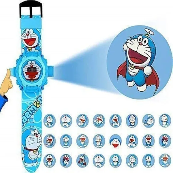 ZYVRA_Blue_Faux_Leather_Digital_Watch_For_Unisex
