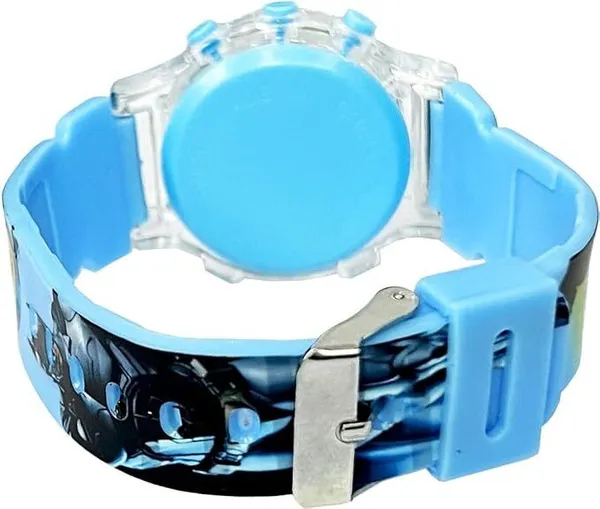 ZYVRA_Blue_Faux_Leather_Digital_Watch_For_Unisex
