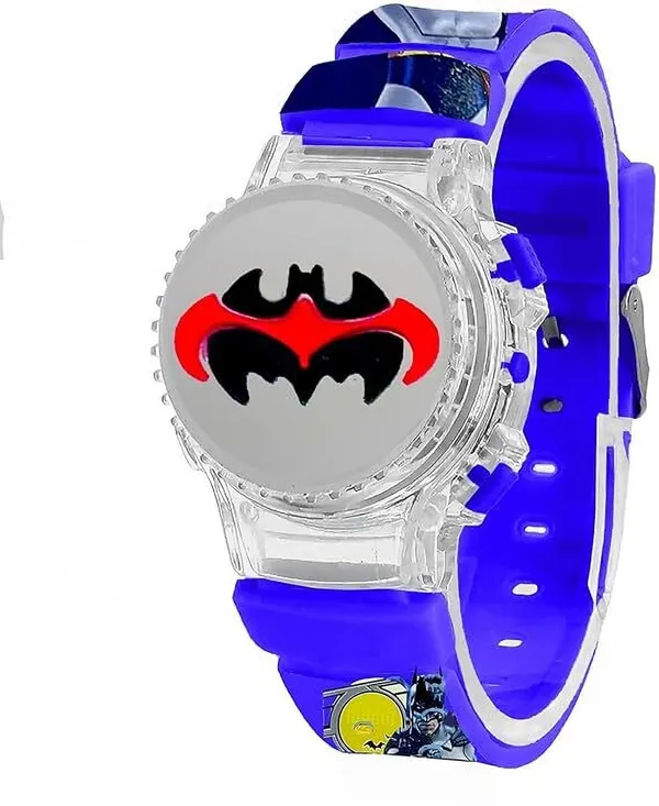 ZYVRA_Blue_Faux_Leather_Digital_Watch_For_Unisex