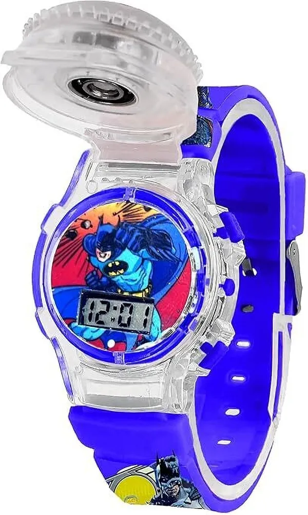 ZYVRA_Blue_Faux_Leather_Digital_Watch_For_Unisex