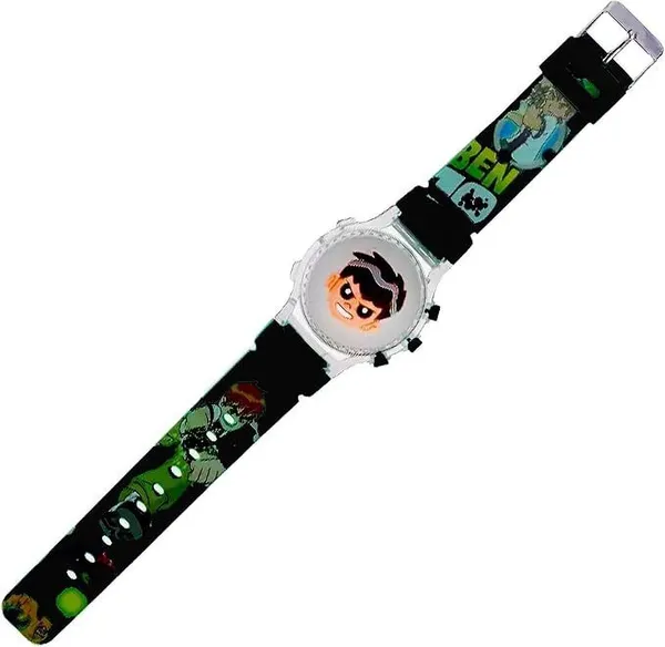 ZYVRA_Black_Faux_Leather_Digital_Watch_For_Unisex