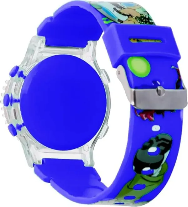 ZYVRA_Blue_Faux_Leather_Digital_Watch_For_Unisex