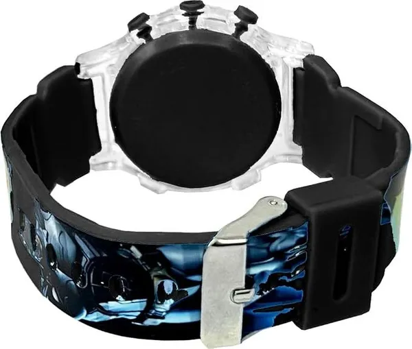 ZYVRA_Black_Faux_Leather_Digital_Watch_For_Unisex
