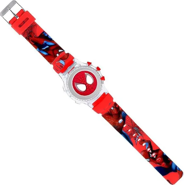 ZYVRA_Red_Faux_Leather_Digital_Watch_For_Unisex