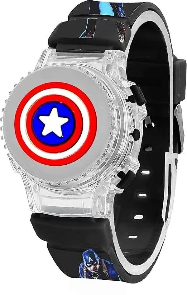 ZYVRA_Black_Faux_Leather_Digital_Watch_For_Unisex