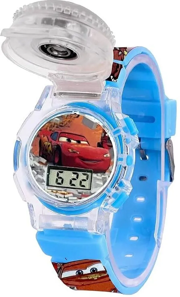 ZYVRA_Blue_Faux_Leather_Digital_Watch_For_Unisex