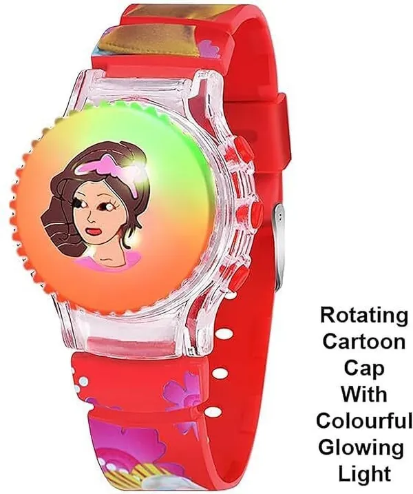 ZYVRA_Black,_Red_Faux_Leather_Analog_Watch_For_Unisex