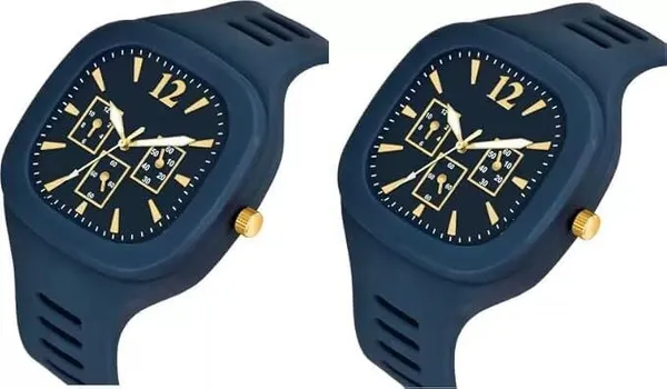 ZYVRA_Blue_Faux_Leather_Analog_Watch_For_Unisex