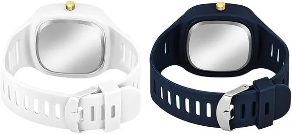 ZYVRA_White_&_Blue_Faux_Leather_Analog_Watch_For_Unisex