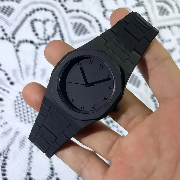 ZYVRA_Black_Faux_Leather_Analog_Watch_For_Unisex