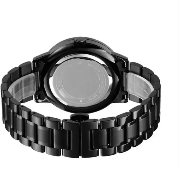 ZYVRA_Black_Stainless_Steel_Analog_Watch_For_Unisex