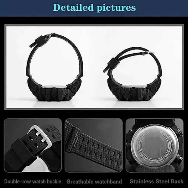 ZYVRA_Black_Faux_Leather_Digital_Watch_For_Unisex