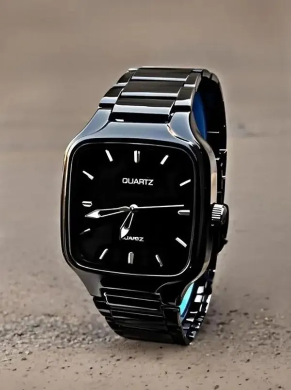 ZYVRA_Black_Stainless_Steel_Analog_Watch_For_Unisex