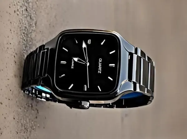 ZYVRA_Black_Stainless_Steel_Analog_Watch_For_Unisex