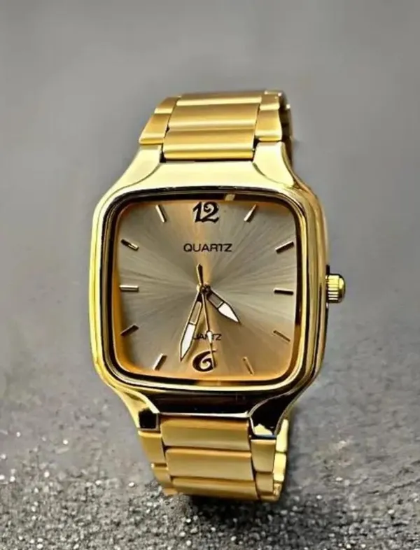 ZYVRA_Golden_Stainless_Steel_Analog_Watch_For_Unisex