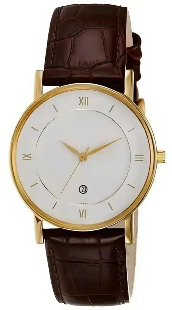 ZYVRA_Maroon_Faux_Leather_Analog_Watch_For_Unisex