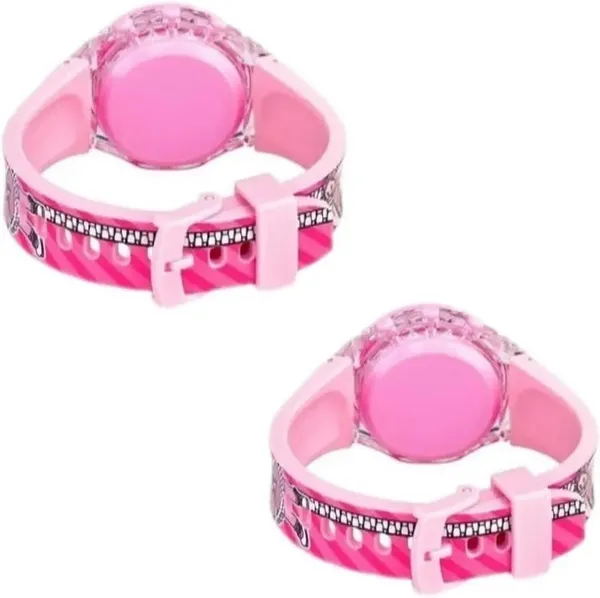 ZYVRA_Pink_Faux_Leather_Digital_Watch_For_Unisex