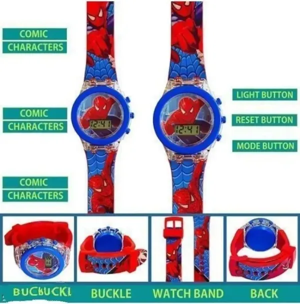 ZYVRA_Blue_Faux_Leather_Digital_Watch_For_Unisex