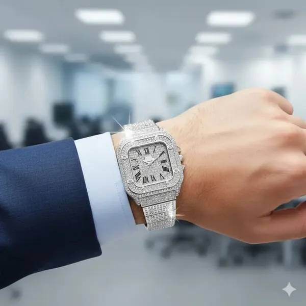ZYVRA_Grey_Faux_Leather_Analog_Watch_For_Unisex