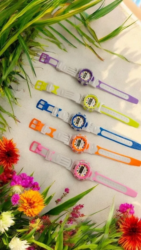 ZYVRA_Multicolor_Faux_Leather_Digital_Watch_For_Unisex