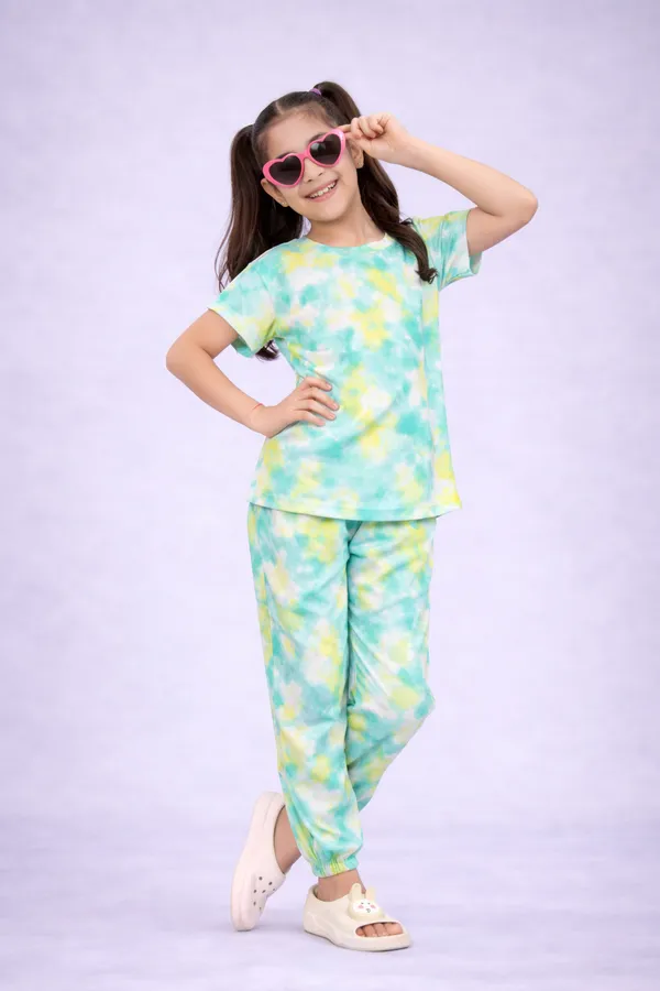 Green_Tie_Dye_Co-Ord_Set_for_Girls