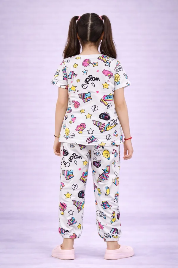 White_Cotton_Printed_Pajama_Set_For_Girls