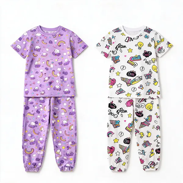 Cotton_Regular_Fit_Printed_Pajama_Set_For_Girls