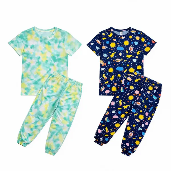Multicolor_Cotton_Regular_Fit_Printed_Pajama_Set_For_Girls