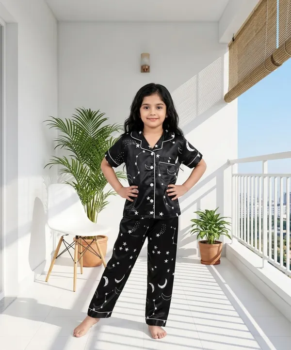 Black_Cotton_Printed_Pajama_Set_For_Girls