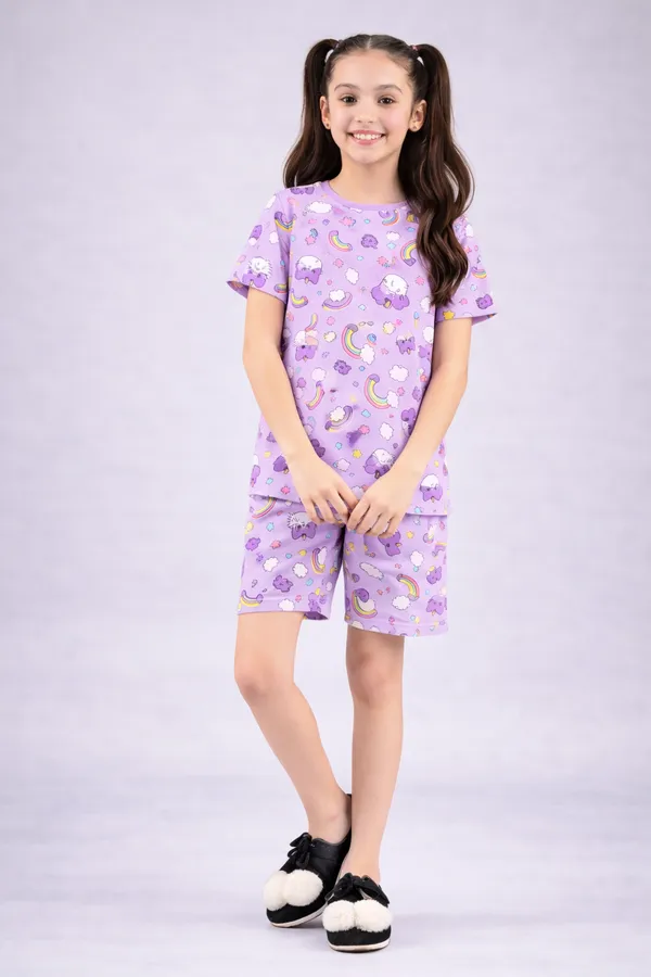 Purple_Printed_Sleepwear_Set_for_Girls