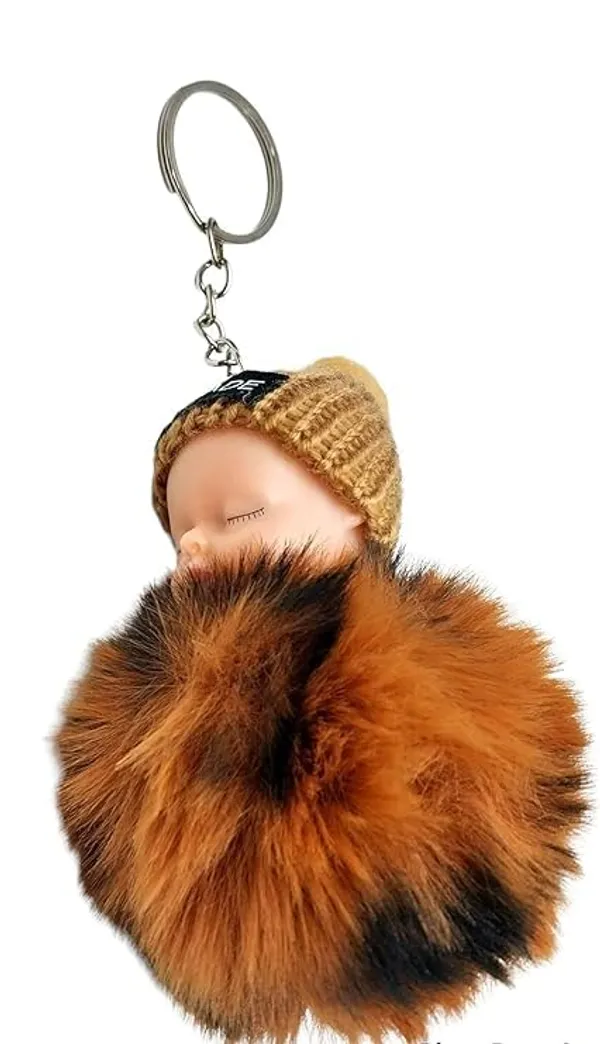 Faux_Fur_Doll_Keychain