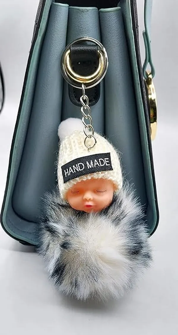 Faux_Fur_Doll_Keychain
