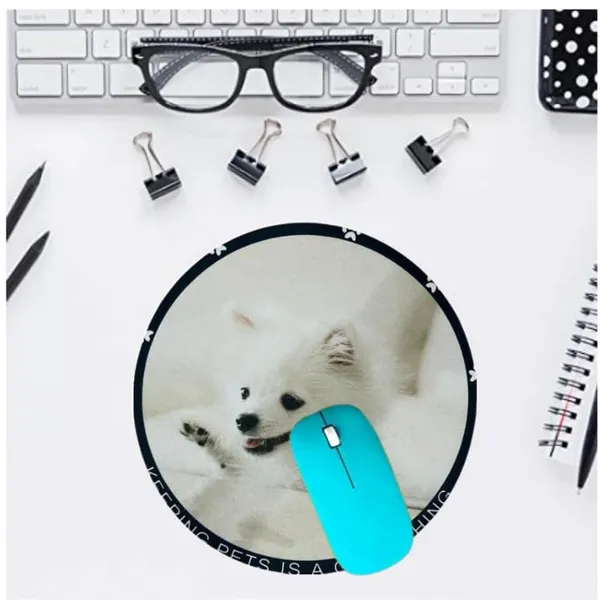 Round_Mouse_Pad_With_Non_Slip_Base