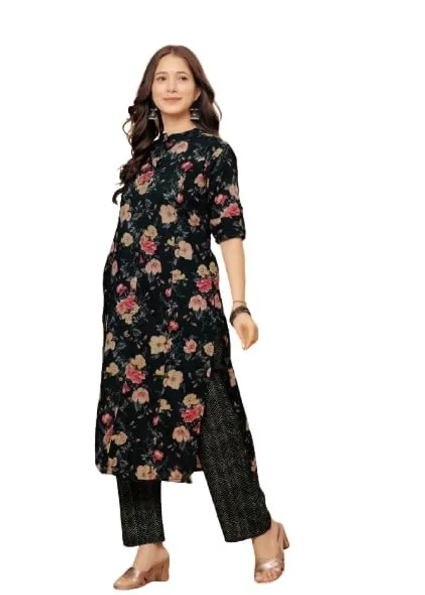 Floral_Printed_Kurta_And_Pant_Set