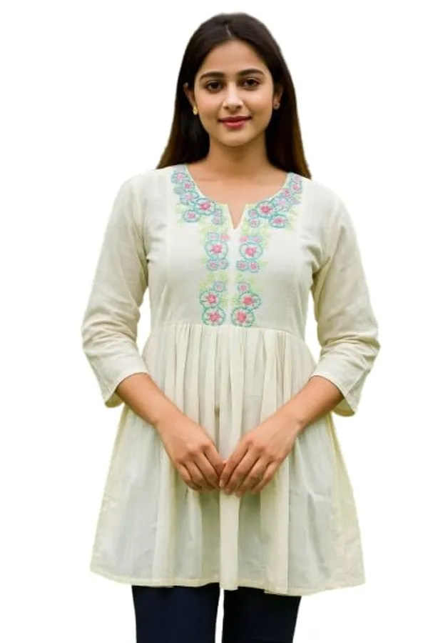 Cotton_Short_Kurti_Top_For_Women