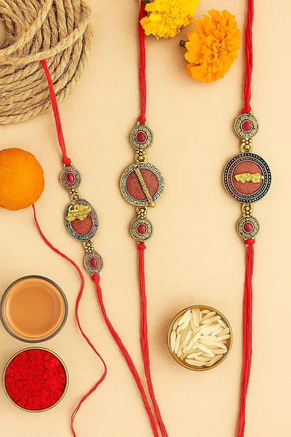 Traditional_Designer_Rakhi_With_Roli_Chawal_Set