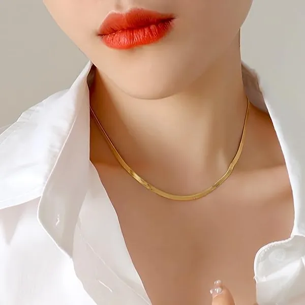 Stainless_Steel_Herringbone_Chain_Necklace