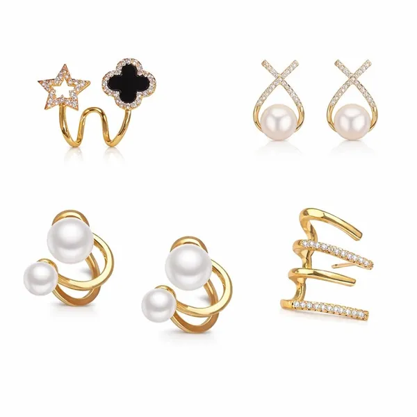 Pearl_Stone_Dangle_Stud_Earring_Set