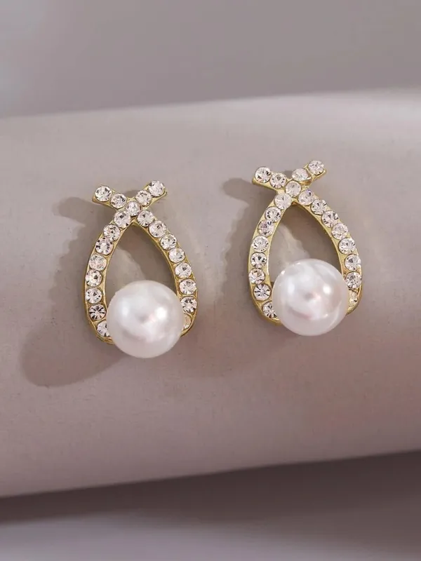Pearl_Stone_Dangle_Stud_Earring_Set