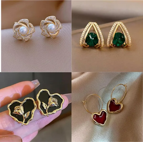 Women_S_Stainless_Steel_Earring_Set