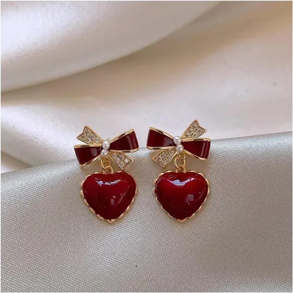 Korean_Bow_Earrings_Set