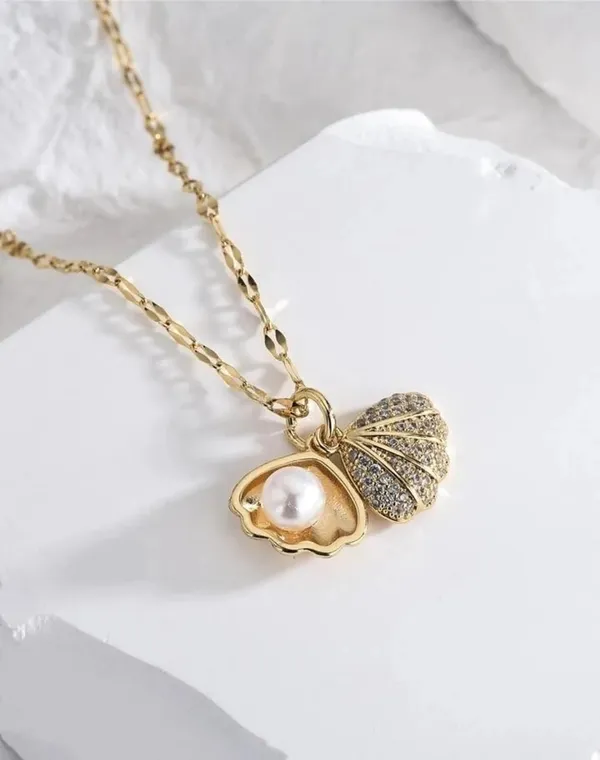 Shell_Pearl_Pendant_Necklace_Set