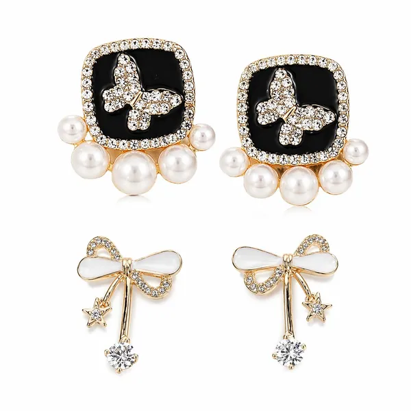 Women_S_Earrings_Set_Butterfly_Studs_And_Pearl_Drop_Earrings